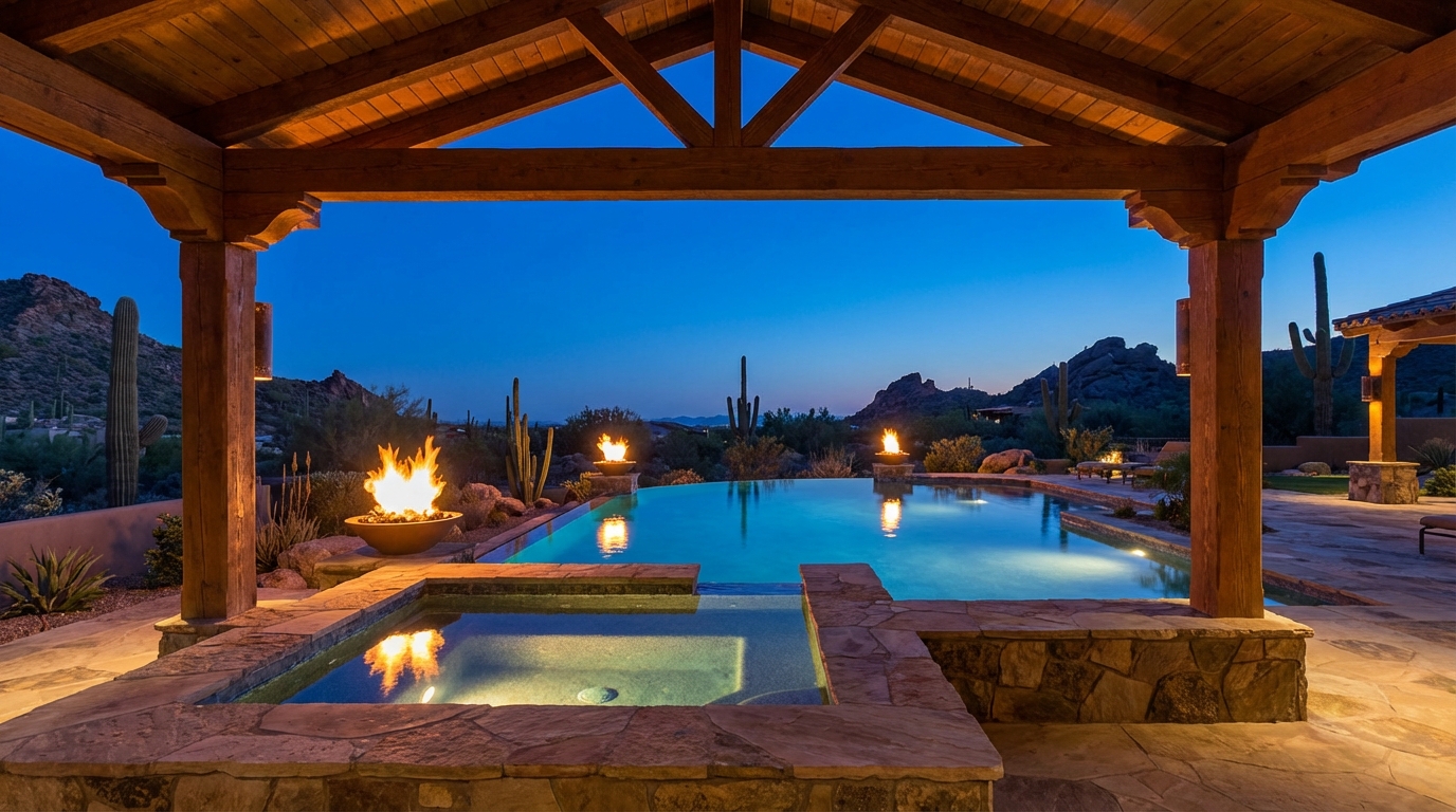 Pool project for Pam V., Scottsdale Homeowner